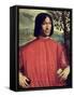 Portrait of Lorenzo De" Medici "The Magnificent"-null-Framed Stretched Canvas