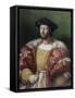 Portrait of Lorenzo De'Medici-Raphael-Framed Stretched Canvas