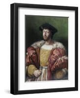 Portrait of Lorenzo De'Medici-Raphael-Framed Giclee Print