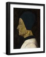 Portrait of Lorenzo Giustiniani (1383-1456) (Saint Laurent Justinien) - Par Bellini, Gentile (Ca. 1-Gentile Bellini-Framed Giclee Print