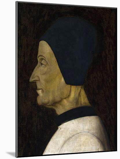 Portrait of Lorenzo Giustiniani (1383-1456) (Saint Laurent Justinien) - Par Bellini, Gentile (Ca. 1-Gentile Bellini-Mounted Giclee Print