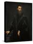 Portrait of Lorenzo Soranzo (1519-157), 1553-Jacopo Tintoretto-Stretched Canvas