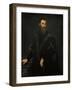 Portrait of Lorenzo Soranzo (1519-157), 1553-Jacopo Tintoretto-Framed Giclee Print