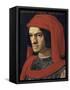 Portrait of Lorenzo the Magnificent-Agnolo Bronzino-Framed Stretched Canvas