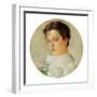 Portrait of Lotte Krieser-Isidor Kaufmann-Framed Art Print