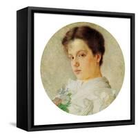 Portrait of Lotte Krieser-Isidor Kaufmann-Framed Stretched Canvas