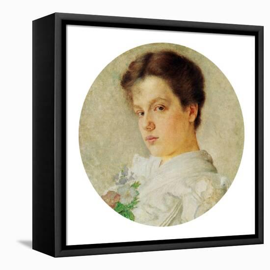 Portrait of Lotte Krieser-Isidor Kaufmann-Framed Stretched Canvas