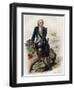 Portrait of Louis Antoine, Comte de Bougainville (1729-1811), French admiral and explorer-French School-Framed Giclee Print