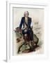 Portrait of Louis Antoine, Comte de Bougainville (1729-1811), French admiral and explorer-French School-Framed Giclee Print