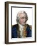 Portrait of Louis Antoine, Comte de Bougainville (1729-1811), French admiral and explorer-French School-Framed Giclee Print