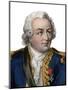 Portrait of Louis Antoine, Comte de Bougainville (1729-1811), French admiral and explorer-French School-Mounted Giclee Print