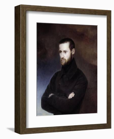 Portrait of Louis-Auguste Blanqui - by Amelie Serre-null-Framed Giclee Print