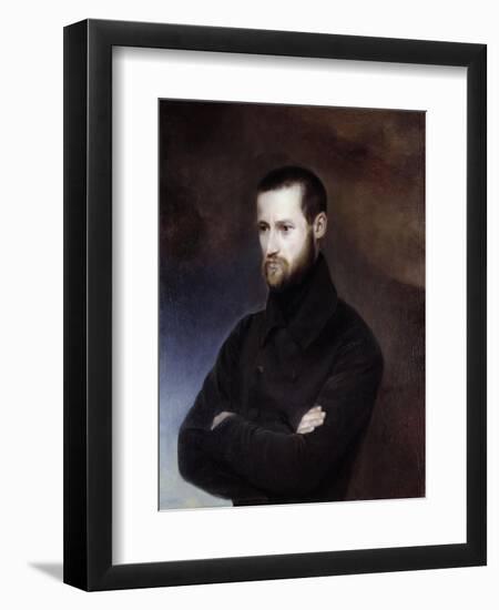 Portrait of Louis-Auguste Blanqui - by Amelie Serre-null-Framed Giclee Print