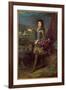 Portrait of Louis Auguste de Bourbon-Francois de Troy-Framed Giclee Print