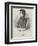 Portrait of Louis Blanc-Count Alfred D'Orsay-Framed Giclee Print