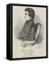 Portrait of Louis Blanc-Count Alfred D'Orsay-Framed Stretched Canvas