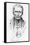 Portrait of Louis Braille-null-Framed Stretched Canvas
