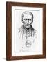 Portrait of Louis Braille-null-Framed Giclee Print