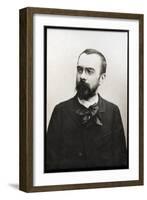 Portrait of Louis Charles Bonaventure Alfred Bruneau (1857-1934), French composer-French Photographer-Framed Giclee Print