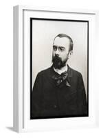 Portrait of Louis Charles Bonaventure Alfred Bruneau (1857-1934), French composer-French Photographer-Framed Giclee Print