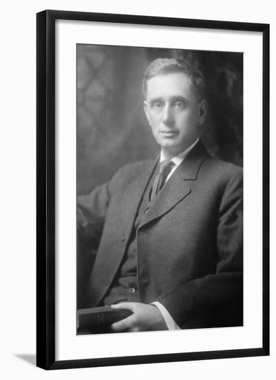 Portrait of Louis D. Brandeis-null-Framed Art Print