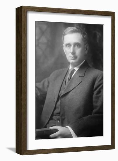 Portrait of Louis D. Brandeis-null-Framed Art Print