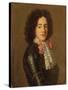 Portrait of Louis De Bourbon, Comte Vermandois-Pierre Mignard-Stretched Canvas