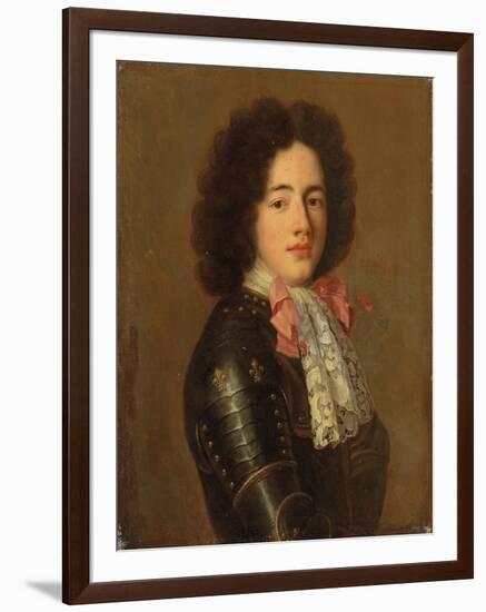 Portrait of Louis De Bourbon, Comte Vermandois-Pierre Mignard-Framed Giclee Print