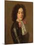 Portrait of Louis De Bourbon, Comte Vermandois-Pierre Mignard-Mounted Giclee Print