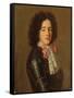 Portrait of Louis De Bourbon, Comte Vermandois-Pierre Mignard-Framed Stretched Canvas