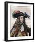 Portrait of Louis de Bourbon, Prince of Conde (1621-1686), French general, known as le Grand Conde-French School-Framed Giclee Print