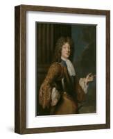 Portrait of Louis, Grand Dauphin of France-François de Troy-Framed Giclee Print