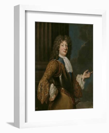 Portrait of Louis, Grand Dauphin of France-François de Troy-Framed Giclee Print