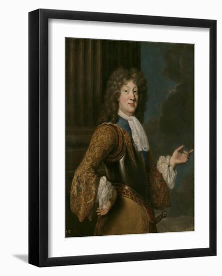 Portrait of Louis, Grand Dauphin of France-François de Troy-Framed Giclee Print