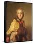 Portrait of Louis-Henriette De Bourbon-Conti, with Muffler-Jean-Marc Nattier-Framed Stretched Canvas