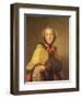 Portrait of Louis-Henriette De Bourbon-Conti, with Muffler-Jean-Marc Nattier-Framed Premium Giclee Print