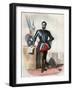 Portrait of Louis I de Bourbon, prince of Conde (1530-1569), Huguenot leader and general-French School-Framed Giclee Print