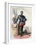 Portrait of Louis I de Bourbon, prince of Conde (1530-1569), Huguenot leader and general-French School-Framed Giclee Print