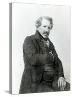 Portrait of Louis-Jacques Daguerre-Nadar-Stretched Canvas