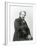 Portrait of Louis-Jacques Daguerre-Nadar-Framed Photographic Print