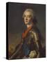 Portrait of Louis-Jean-Marie De Bourbon (1725-1793), Duc De Penthievre in Armour, with the Order…-Jean-Marc Nattier-Stretched Canvas