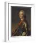 Portrait of Louis-Jean-Marie De Bourbon (1725-1793), Duc De Penthievre in Armour, with the Order…-Jean-Marc Nattier-Framed Giclee Print