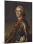 Portrait of Louis-Jean-Marie De Bourbon (1725-1793), Duc De Penthievre in Armour, with the Order…-Jean-Marc Nattier-Mounted Giclee Print