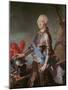 Portrait of Louis-Joseph De Bourbon, 1794 (Oil on Canvas)-Jean-Marc Nattier-Mounted Giclee Print