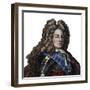 Portrait of Louis Joseph de Bourbon, Duke of Vendome, military commander and Marshal of France-French School-Framed Giclee Print