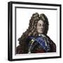 Portrait of Louis Joseph de Bourbon, Duke of Vendome, military commander and Marshal of France-French School-Framed Giclee Print