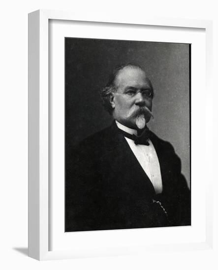 Portrait of Louis Joseph Troost (1825-1911), French chemist-French Photographer-Framed Giclee Print