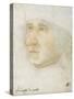 Portrait of Louis Malet De Graville (1438-1516), Admiral of France Par Bourdichon, Jean (1457-1521)-Jean Bourdichon-Stretched Canvas