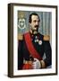 Portrait of Louis Napoleon Bonaparte Then Emperor Napoleon III (1808-1873) Illustration of Tancredi-Tancredi Scarpelli-Framed Giclee Print