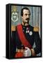 Portrait of Louis Napoleon Bonaparte Then Emperor Napoleon III (1808-1873) Illustration of Tancredi-Tancredi Scarpelli-Framed Stretched Canvas